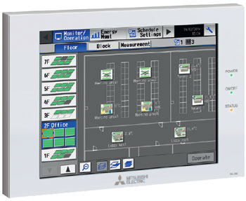 Кондиционер Многофункциональный центральный контроллер Mitsubishi Electric AE-50E — фото